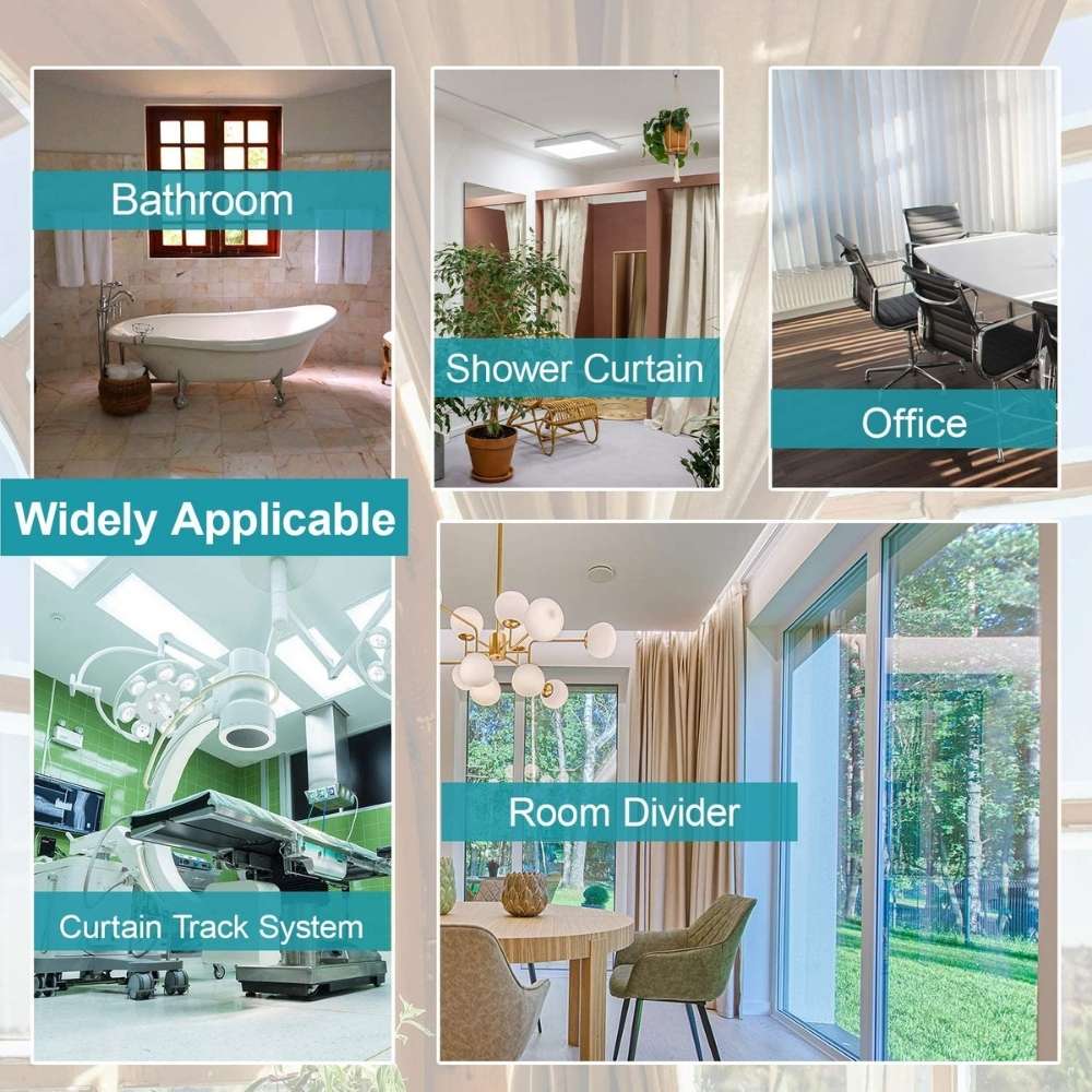 Flexible Ceiling Curtain Track